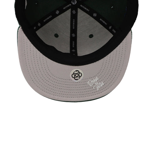 Gorra Reference Oak Fitted Forest Green Ajustable