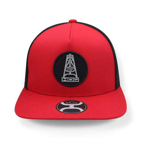 Gorra Hooey Rose Hogred 5 Panel Trucker Rojo Uni