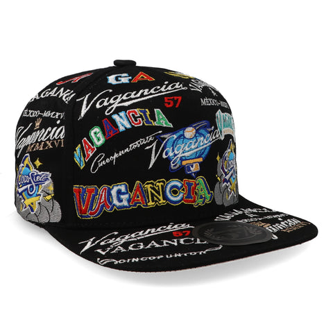 Gorra 5.7 Vagancia Full Embroidery Negro Unitalla