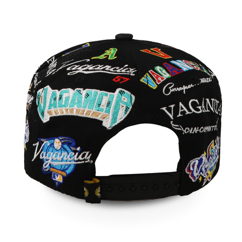 Gorra 5.7 Vagancia Full Embroidery Negro Unitalla