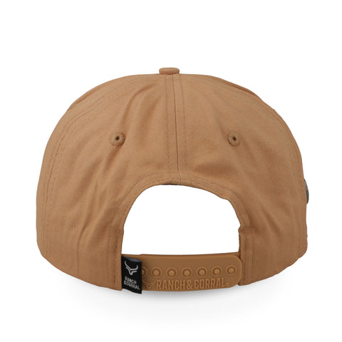 Gorra Ranch & Corral Equus 1/4 de Milla Beige/Negro Unitalla