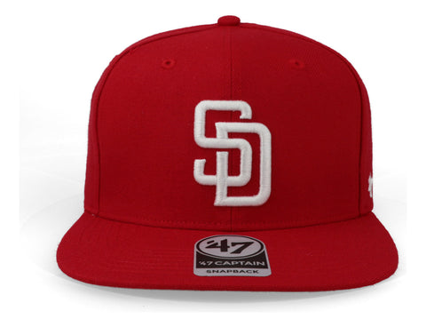Gorra '47 MLB Padres No Shot Captain Rojo Unitalla