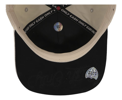 Gorra Cash Only Richi Dollar Snap Blanca Unitalla