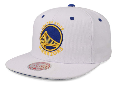 Gorra Mitchell & Ness Nba Golden State White Blanco Unitalla