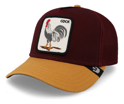 Gorra Goorin Bros V2 Rooster 101-1336 Guindo Unitalla