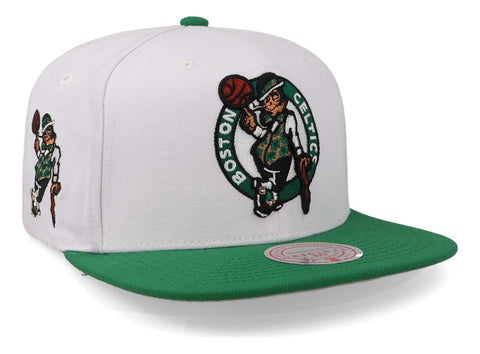 Gorra Mitchell & Ness Nba Celtics Boston Blanco Unitalla