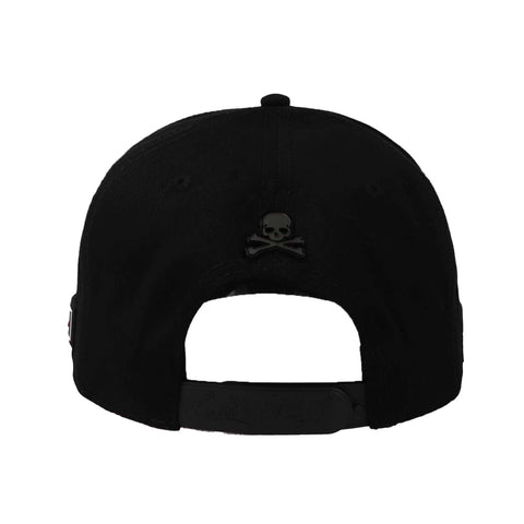 Gorra Cash Only Skull Snake Blue Visor Negro Unitalla