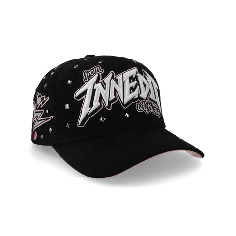 Gorra Innedit A Loving Ape Negra Unitalla