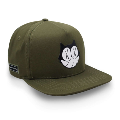 Gorra GC Brothers Felix The Cat Olivo Unitalla