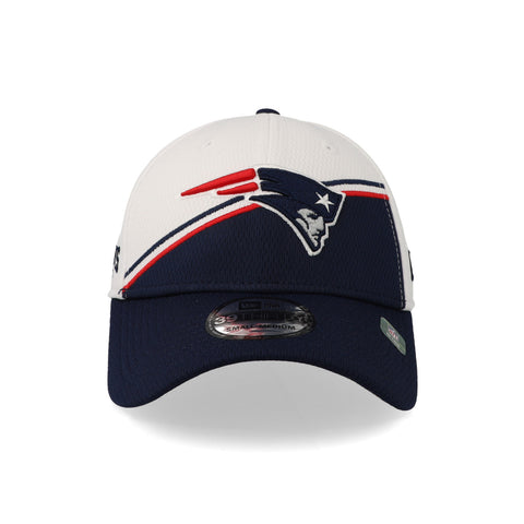 Gorra New Era 39 Thirty NFL Patriots Sideline 23 Azul Marino