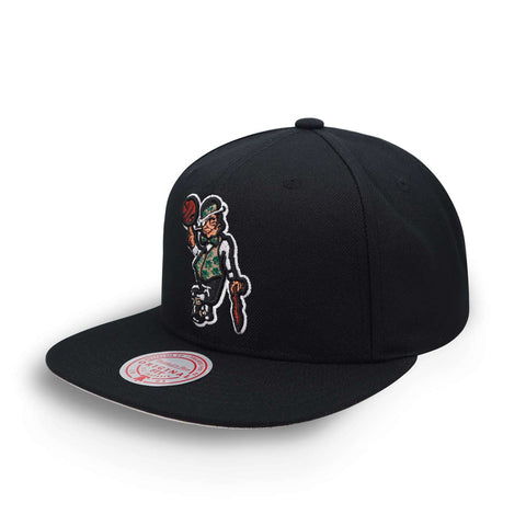 Gorra Mitchell & Ness NBA Core Basic Celtics Negro Unitalla