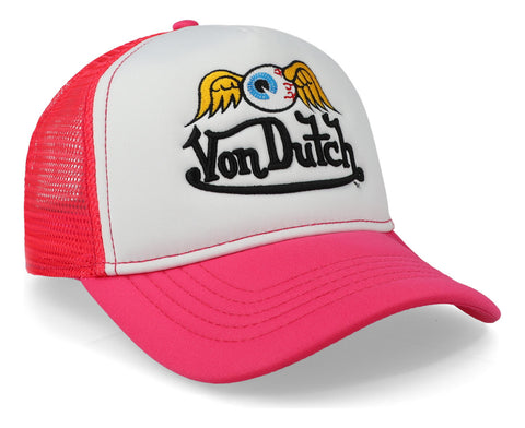 Gorra Von Dutch New Pink Flying Eyeball With Logo Rosa Unita