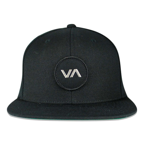 Gorra RVCA Snapback VA Patch Negro Unitalla