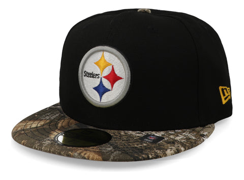Gorra New Era 59 Fifty NFL Steelers Camo Cerrado