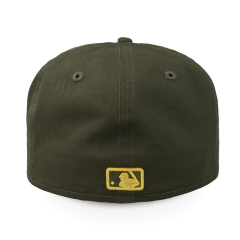 Gorra New Era 59 Fifty MLB Dodgers League Essential Verde Cerrado