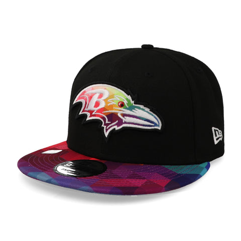 Gorra New Era 9 Fifty NFL Crucial Catch 23 Ravens Negro Uni