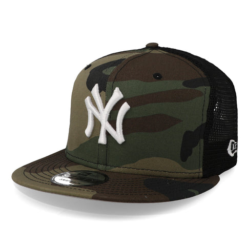 Gorra New Era 9 Fifty MLB Yankees Eg Trucker Gris Unitalla