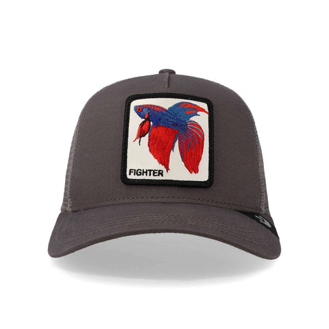 Gorra Goorin Bros Alpha Betta Gris Oscuro Unitalla