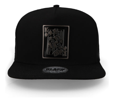 Gorra Jc Hats 2436 King Card Negro On Negro Unitalla