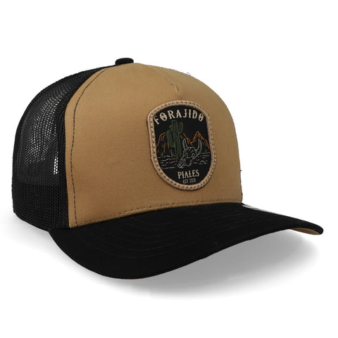 Gorra Piales Forajido Cameo 0193 Mostaza/Negro Unitalla