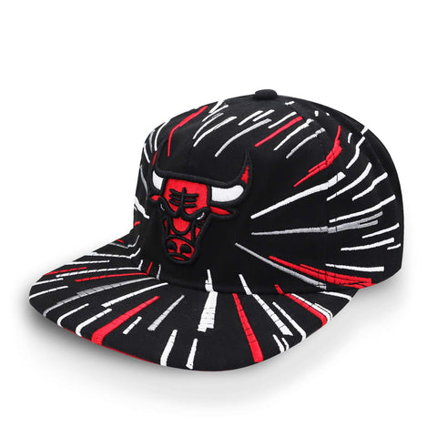 Gorra Mitchell & Ness NBA Burst Deadstock Bulls Negro Uni