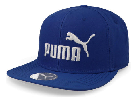 Gorra Puma Ess Flatbrim 02511602 Azul Unitalla
