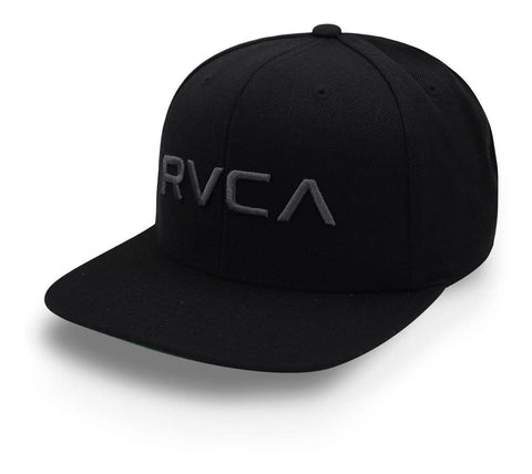 Gorra Rvca Twill Snap Negro Unitalla