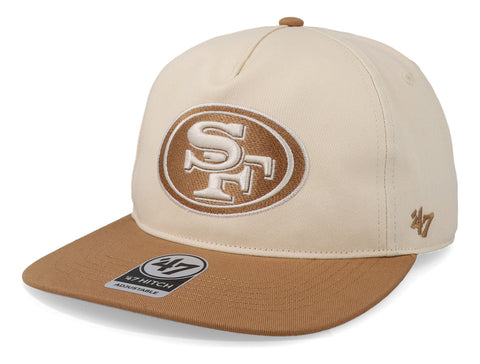 Gorra '47 NFL 49ers Two Tone Hitch Beige Unitalla