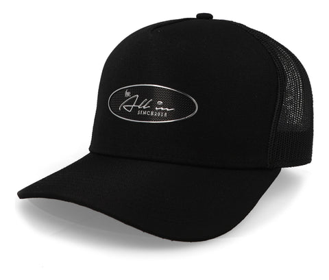 Gorra All In Chrome Trucker Negro Unitalla