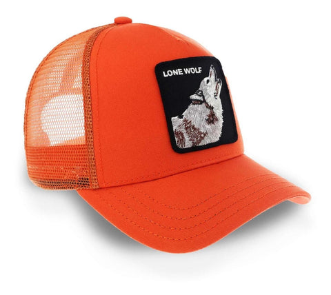 Gorra Goorin Bros 101-0389 The Lone Wolf White Naranja Unita