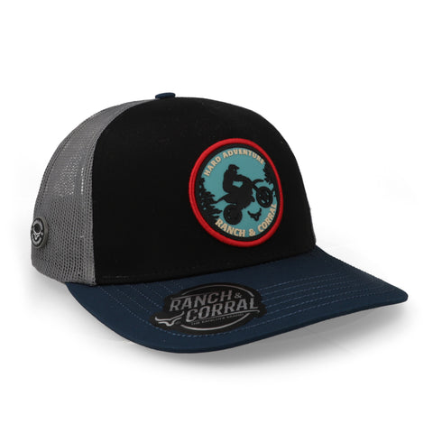 Gorra Ranch & Corral Bikers 2 Negro/Azul Unitalla