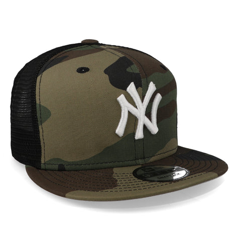 Gorra New Era 9 Fifty MLB Yankees Eg Trucker Gris Unitalla