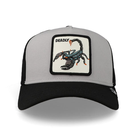 Gorra Goorin Bros 101-1436 V2 Deadly Gris oscuro Unitalla