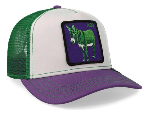 Gorra Goorin Bros 101-1012 Donkey Trip Tricolor Blanco Unita