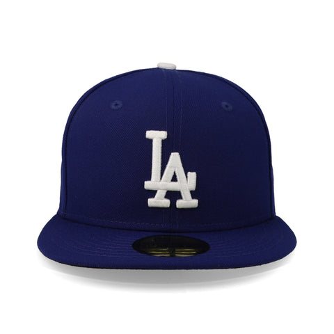 Gorra New Era 59 Fifty MLB Dodgers Game Azul Cerrada