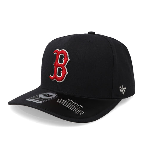 Gorra '47 MLB Red Sox Cold Zone MVP Negro/Rojo/Blanco Unitalla