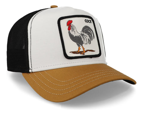 Gorra Goorin Bros V2 Rooster 101-1336 Blanco Unitalla
