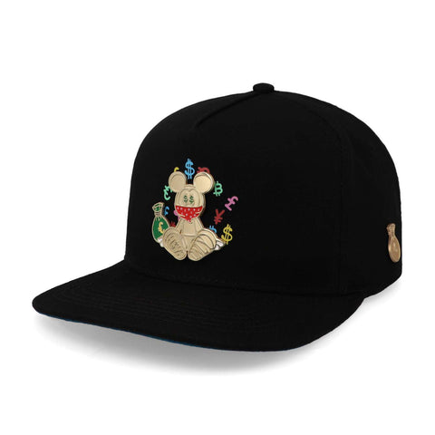 Gorra Cash Only Gold Mouse Negro Unitalla