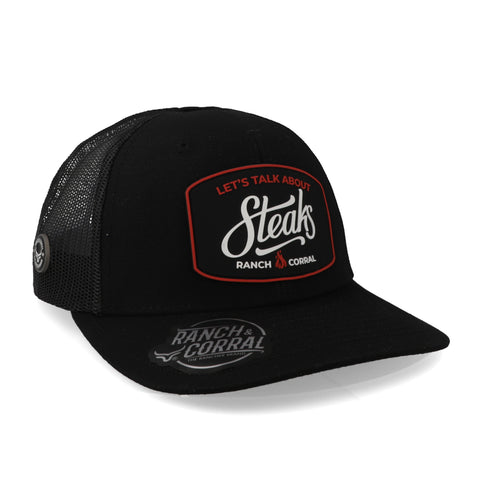 Gorra Ranch & Corral Barbecue Steaks Negro Unitalla