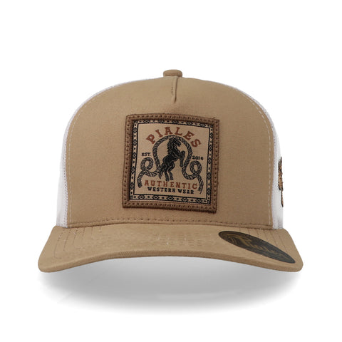 Gorra Básica Piales Caballo Blanco Kaki Uni