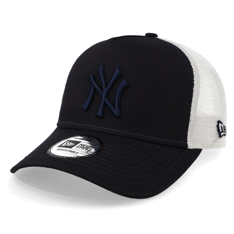 Gorra New Era 9 Forty League Trucker Yankees Negro Uni