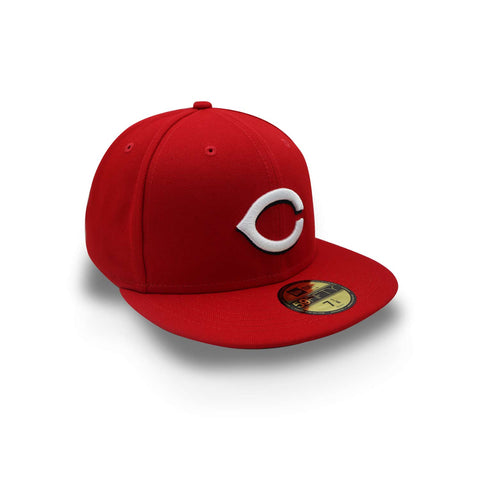 Gorra New Era 59 Fifty MLB Reds Authentic Unitalla