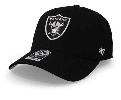 Gorra '47 NFL Raiders MVP Negro Unitalla