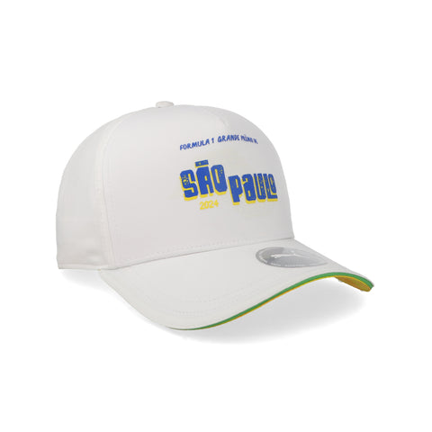 Gorra Stitched F1 FW Brasil 6429 Blanco Unitalla