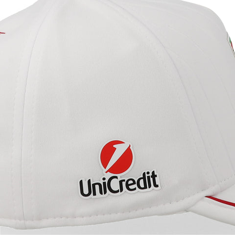 Gorra Ferrari Hamilton Replica Blanca Unitalla