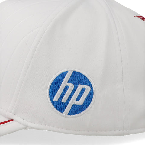 Gorra Ferrari Hamilton Replica Blanca Unitalla
