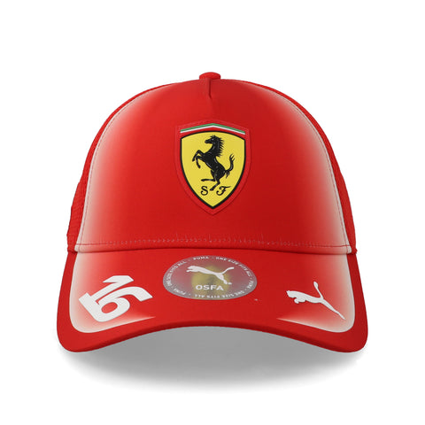Gorra Puma Ferrari F1 Leclerc Trucker Rojo Unitalla