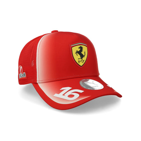 Gorra Puma Ferrari F1 Leclerc Trucker Rojo Unitalla