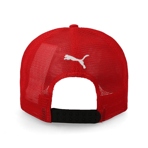 Gorra Ferrari Trucker Rojo Unitalla
