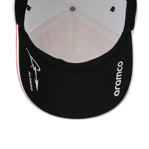 Gorra Puma Aston Martin F1 Alonso Blanco Unitalla